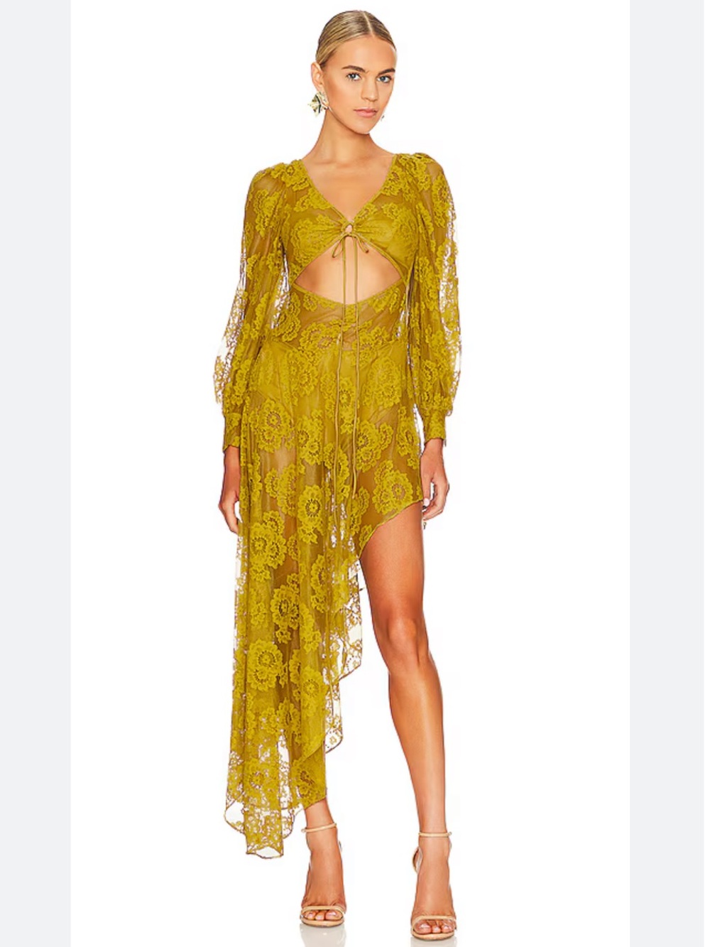 For Love And Lemons Tiana Midi Dress